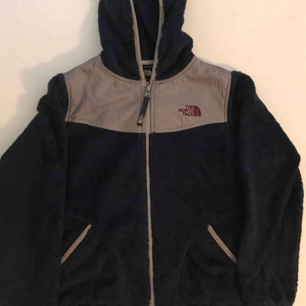 North Face Girls Fleece Jacket with Hood